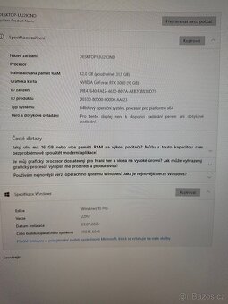 Herní i7 12700KF RTX 3080 - 6
