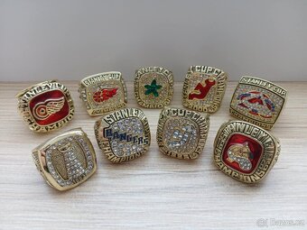 NHL hokejové Stanley cup prsteny - 6