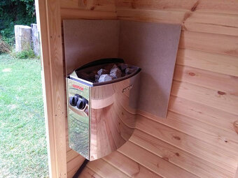 Sauna Marivox, venkovní finská sauna, zahradní sauna - 6
