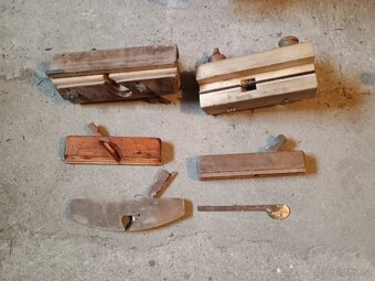 Staré truhlářské nářadí - 6