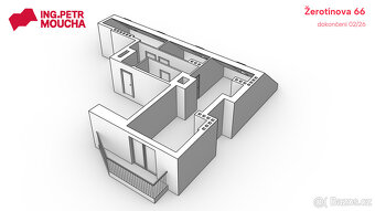 Moderní půdní byt 3+kk v klidné části Žižkova - 6