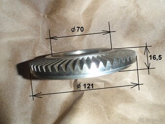 TOS 160 Nové spirálové kolo pro soustruh sklíčidlo - 6