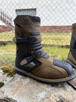 Boty na motorku Forma Terra Evo Low hnědé - 6