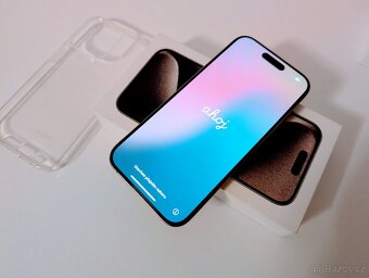 Apple iPhone 15 PRO 128GB Titan jako NOVÝ - 6