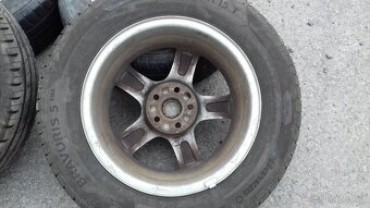 Škoda Octavia 1 sada originál alu + letní pneu 195/65/15 - 6