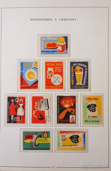 Zápalkové nálepky Slovensko 1961 - 63 - 6