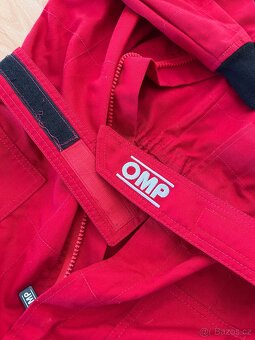 OMP červeno černá kombinéza pro mechaniky - 6