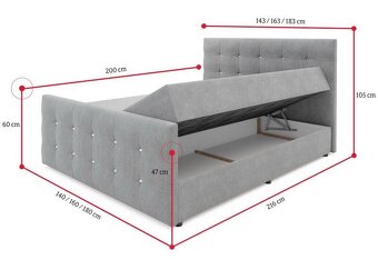 Postel 160x200 - 6