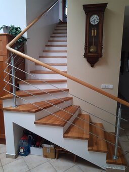 Dubové, jasanové schodnice nášlapy - 6