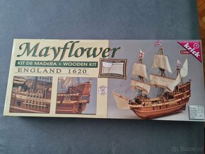 Profi Model starej plachetnice Mayflower - 6