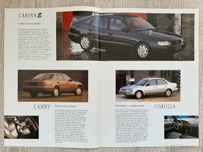 Toyota Avensis, Camry, Carina E, Hiace, Previa prospekty - 6