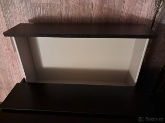 Ikea komoda Malm černá 4 zásuvky - 6