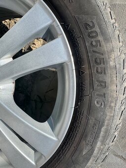 Prodám alu kola 205/55/15 - 6