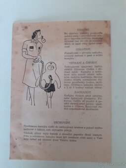 Stará plynová maska - ochaná dětská kazajka - 6