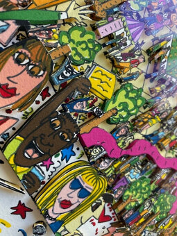 James Rizzi Originál 3D - VESNICE PRO SVĚT - 1996 - AP XXV11 - 6