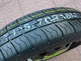 Rezerva dojezdovka originál VW 5x112 3,5Jx16 ET25,5 - 6