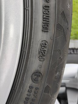 Alu kola 5x112, 6,5Jx16, ET46, zimní pneu 205/60/R16 - 6