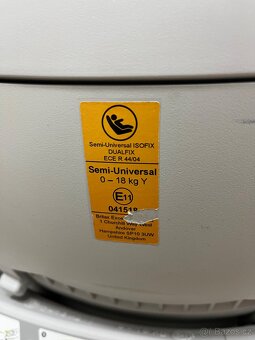 Dětská autosedačka Britax Römer Dualfix Isofix 0-18kg - 6