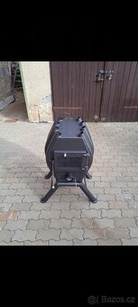Teplovzdušná kamna do dílny, do chaty nebo na stavbu - 6