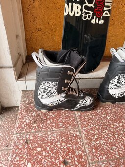Snowboard +boty - 6