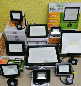 Prachotěsné LED tělesa  s odražečem  + LED trubice / sady - 6