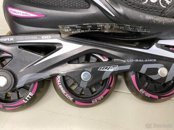 kolečkové in-line brusle RollerBlade velikost 38 stélka 24cm - 6