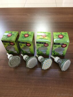 Predam nove led ziarovky patice GU 10, E 27, E 14, G 9, G 4: - 6