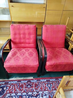 retro křesla a stolek z roku 1956 - 6