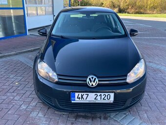 VW GOLF VI 2.0TDi 9/2010 ALU, KLIMA, NAVI, 6.RYCHL, L+Z kola - 6
