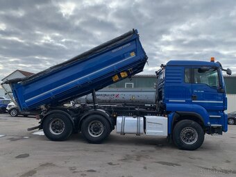 MAN TGS 28.500 6x4 třístranný sklápěč Bordmatic - 6