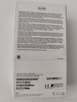 Apple iphone 11 64GB Black ,nová baterie - 6