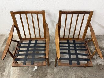 Pár retro křesel TON - 6