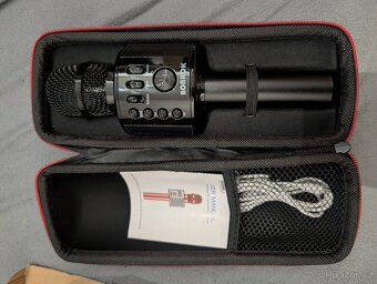 Bluetooth mikrofon Karaoke BONAOK 3v1, - 6
