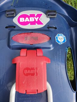 Naklápěcí sedačka na kolo O.K BABY Itálie - možno dva držáky - 6