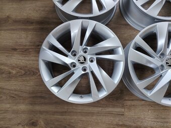 Nová alu kola 5x112 R17 NEVIS - Škoda Octavia IV - 6