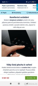 Indukční varná deska Electrolux LIR60430 černá - 6