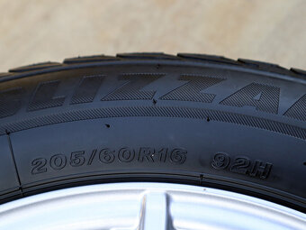 16" Alu kola = 5x112 = MERCEDES C-CLASS - ZIMNÍ + TPMS - 6