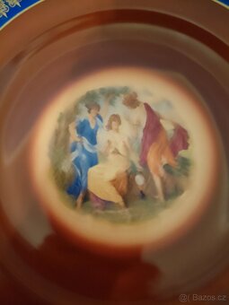Set porcelánu Tři grácie Moritz Zdekauer Czechoslovakia - 6