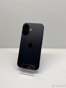 ZÁNOVNÍ APPLE IPHONE 16 128GB-ČERNÝ, BATERIE 100%, ZÁRUKA - 6