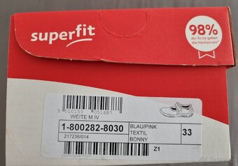 Bačkory Superfit vel. 33 - 6