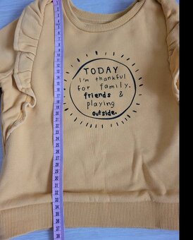 Mikinya pro holčičku vel. 98-104 - 6