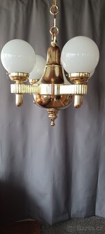 Měšťanský čtyřramenný lustr - 6