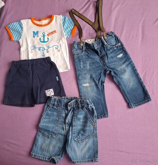 Balík oblečení kluk 74 - 6