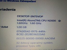 rozpredám plne funkčný netbook Asus eee pc X101CH - 6