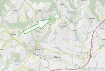 Lesní pozemek k.ú. Tísek 3.049m2 - 6