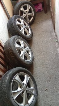 Prodám ALU kola 16 5x112 gumy k.o - 6