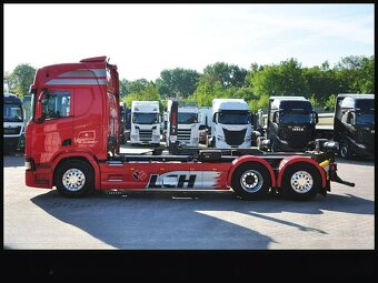 Scania R500 6x2 / Abroll kontejner / Hiab / 570tkm - 6