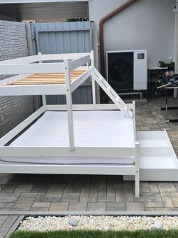 KOMPLETNÍ SESTAVA Z MASÍVU NELA BÍLÁ 160X200CM - 6