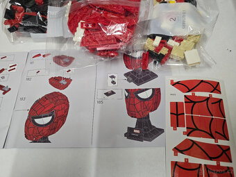 STAVEBNICE Super Heroes 76285 Spider-Manova maska (náhrada) - 6