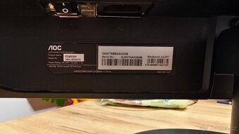 Herní/grafický LCD monitor AOC e2460Sh, úhlopříčka 24", mat - 6